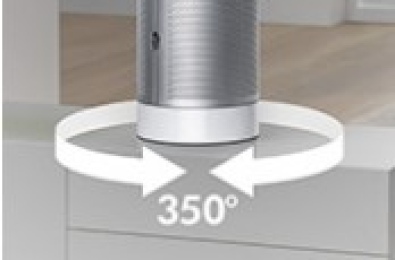 Угол вращения до 350° 