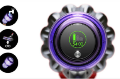 Сообщает о работе пылесоса в реальном времени