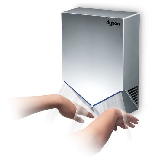 Сушилка для рук Dyson Airblade V HU02 никель - 1