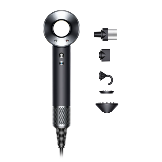 Фен Dyson HD07 Supersonic черный/никель - 0