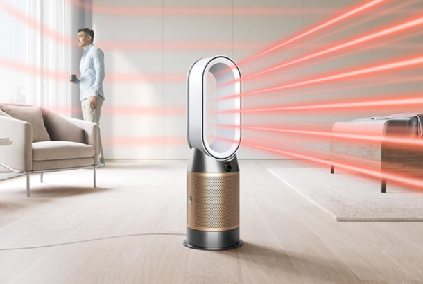 Dyson Pure Hot+Cool ауа тазартқышының температурасын қалай өзгертуге болады?