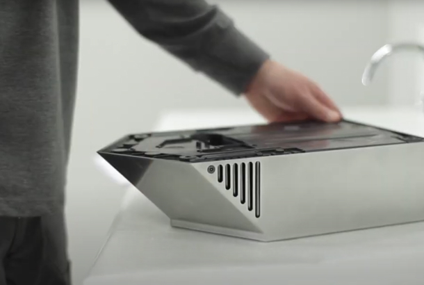 Dyson Airblade V кептіргішін орнату нұсқаулары