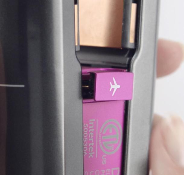 Dyson Corrale™ түзеткішінде ұшу кезеңіне арналған блоктау шарасын қалай қосуға болады?